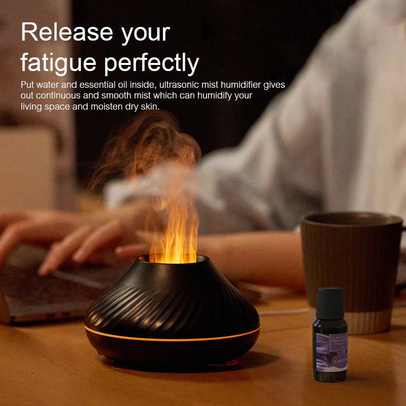 Volcano Humidifier Essential Oil Diffuser